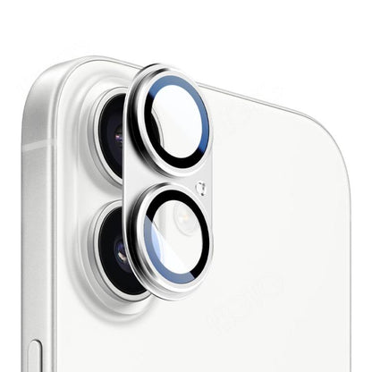 For iPhone 17 XDcase Armor Full-Coverage Frosted Metal Lens Ring Film(Silver) by XDcase