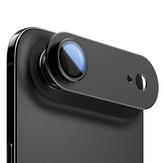 For iPhone Air XDcase Armor Full-Coverage Frosted Metal Lens Ring Film(Black) by XDcase