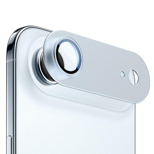 For iPhone Air XDcase Armor Full-Coverage Frosted Metal Lens Ring Film(Grey) by XDcase
