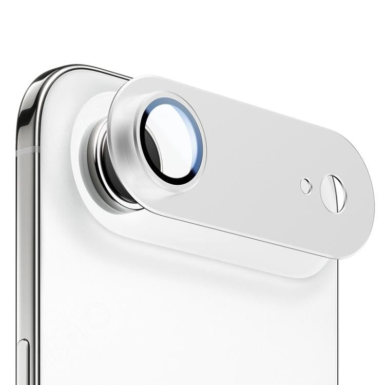 For iPhone Air XDcase Armor Full-Coverage Frosted Metal Lens Ring Film(Silver) by XDcase