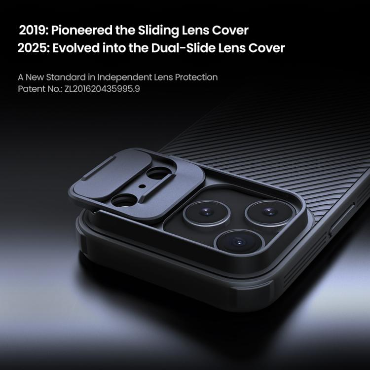 For iPhone 17 Pro NILLKIN CamShield Pro PC Phone Case(Grey) by NILLKIN