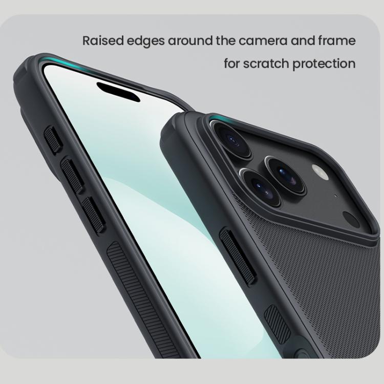 For iPhone 17 Pro Max NILLKIN Frosted Shield Pro PC + TPU Phone Case(Black) by NILLKIN