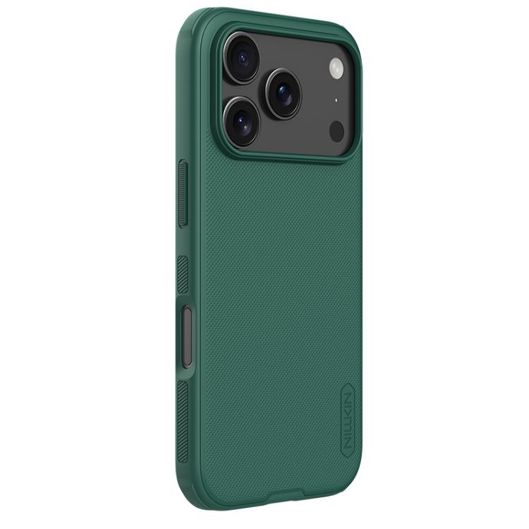 For iPhone 17 Pro Max NILLKIN Frosted Shield Pro PC + TPU Phone Case(Green) by NILLKIN