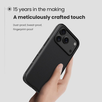 For iPhone 17 Pro NILLKIN Frosted Shield Pro PC + TPU Phone Case(Black) by NILLKIN