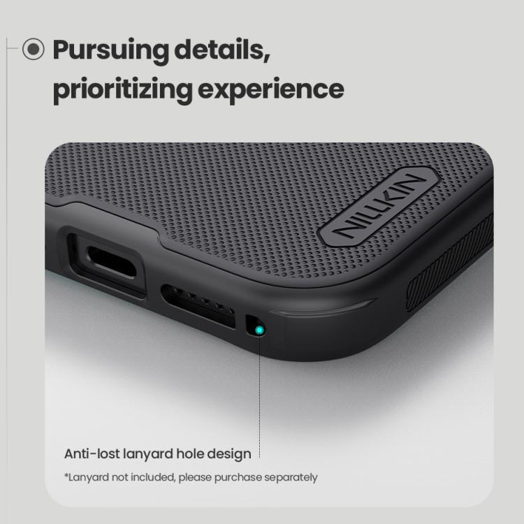 For iPhone 17 Pro NILLKIN Frosted Shield Pro PC + TPU Phone Case(Black) by NILLKIN