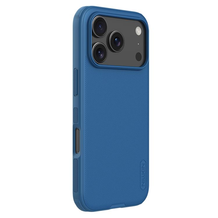 For iPhone 17 Pro NILLKIN Frosted Shield Pro PC + TPU Phone Case(Blue) by NILLKIN