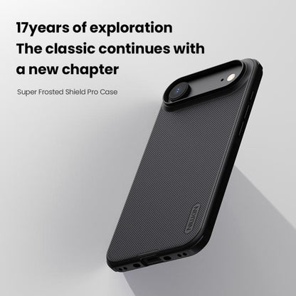 For iPhone Air NILLKIN Frosted Shield Pro PC + TPU Phone Case(Black) by NILLKIN