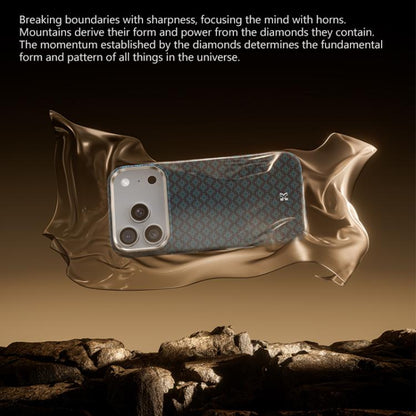 For iPhone 17 Pro Benks Color Shield C1 Classic Kevlar Woven Diamond MagSafe Phone Case(Blue) by Benks