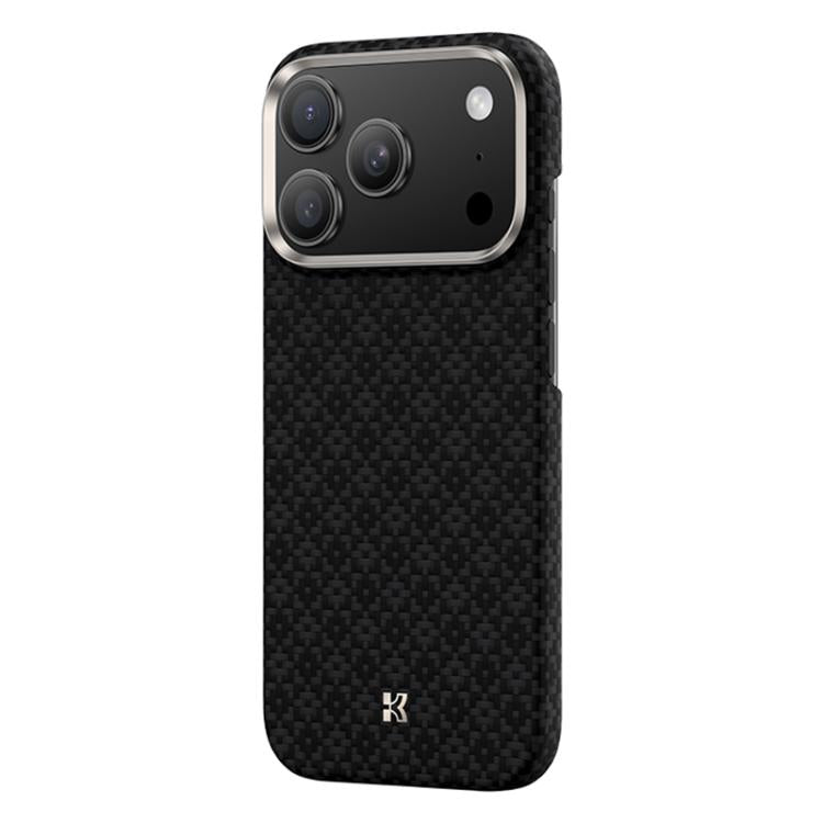 For iPhone 17 Pro Benks Color Shield C1 Classic Kevlar Woven Diamond MagSafe Phone Case(Black) by Benks