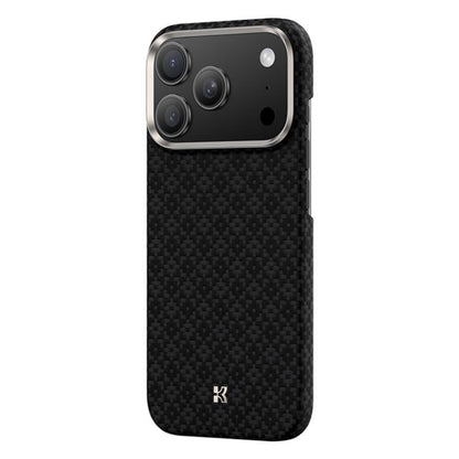 For iPhone 17 Pro Benks Color Shield C1 Classic Kevlar Woven Diamond MagSafe Phone Case(Black) by Benks