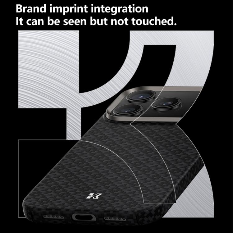 For iPhone 17 Pro Benks Color Shield C1 Classic Kevlar Woven Diamond MagSafe Phone Case(Black) by Benks