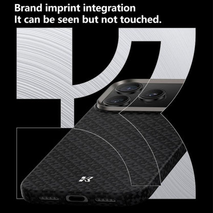 For iPhone 17 Pro Benks Color Shield C1 Classic Kevlar Woven Diamond MagSafe Phone Case(Black) by Benks