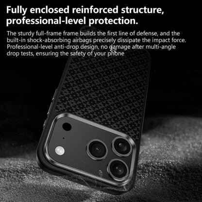 For iPhone 17 Pro Max Benks Y2 Kevlar All-inclusive MagSafe Magnetic Diamond Phone Case(Black) by Benks