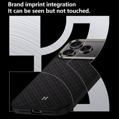 For iPhone 17 Pro Benks Y2 Kevlar All-inclusive MagSafe Magnetic Diamond Phone Case(Black) by Benks