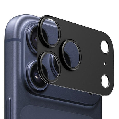 For iPhone 17 Pro Max XDcase Titanium Alloy Hollow Camera Lens Protector(Black) by XDcase