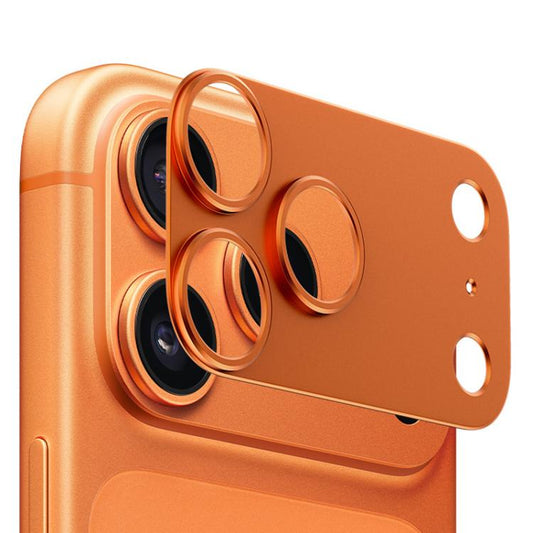 For iPhone 17 Pro XDcase Titanium Alloy Hollow Camera Lens Protector(Orange) by XDcase
