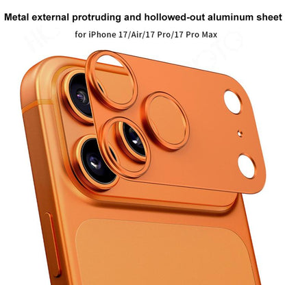 For iPhone 17 Pro XDcase Titanium Alloy Hollow Camera Lens Protector(Orange) by XDcase