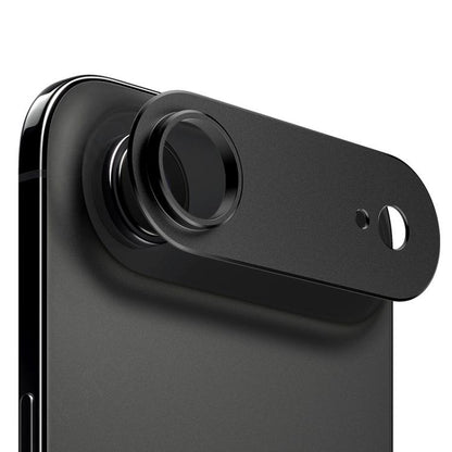 For iPhone Air XDcase Titanium Alloy Hollow Camera Lens Protector(Black) by XDcase