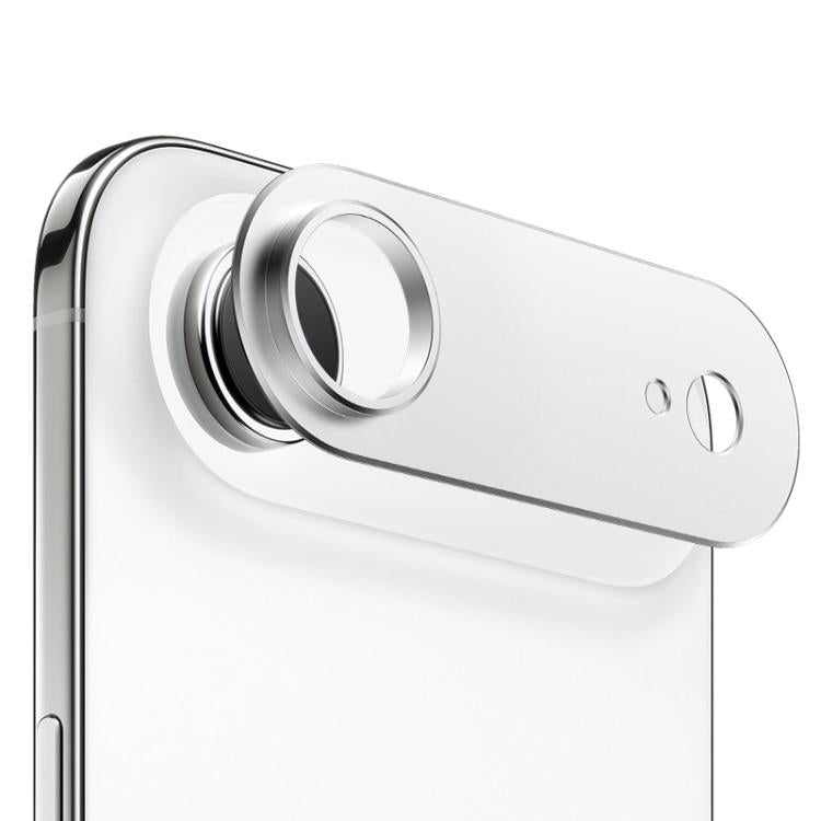 For iPhone Air XDcase Titanium Alloy Hollow Camera Lens Protector(Silver) by XDcase