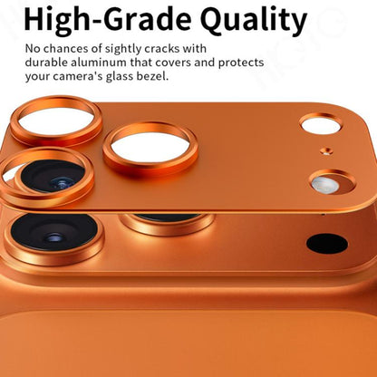 For iPhone Air XDcase Titanium Alloy Hollow Camera Lens Protector(Silver) by XDcase