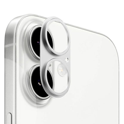 For iPhone 17 XDcase Titanium Alloy Hollow Camera Lens Protector(Silver) by XDcase