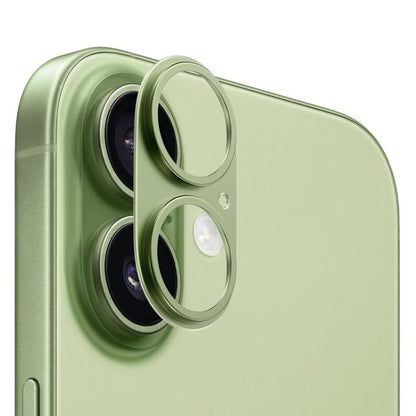 For iPhone 17 XDcase Titanium Alloy Hollow Camera Lens Protector(Green) by XDcase