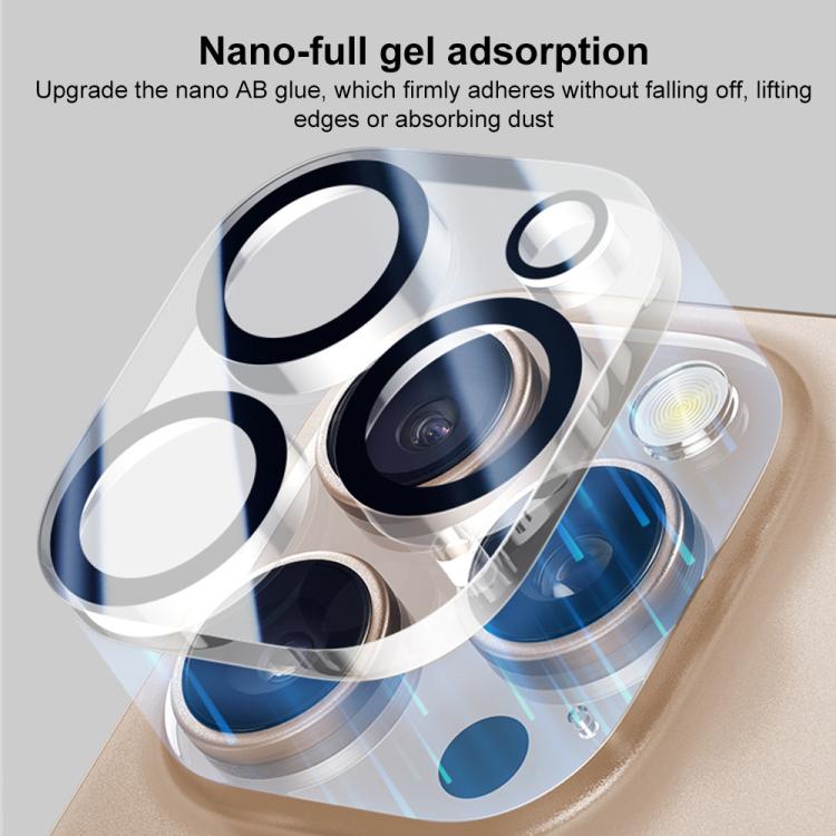 For iPhone 17 Pro Max XDcase Silkscreen Integrated Tempered Glass Back Camera Film by XDcase