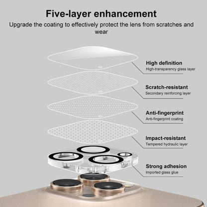 For iPhone Air XDcase Transparent Integrated Tempered Glass Camera Film by XDcase