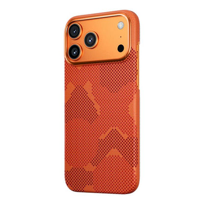 For iPhone 17 Pro Max MOMAX Aramid Fiber Ultra-thin MagSafe Phone Case(Orange) by MOMAX