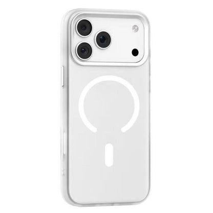 For iPhone 17 Pro Mutural Mist MagSafe Series Magnetic PC Hybrid TPU Phone Case(White) by Mutural