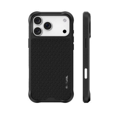 For iPhone 17 Pro Mutural Honored Armor Series TPU Magnetic MagSafe Phone Case(Dark Blue) by Mutural