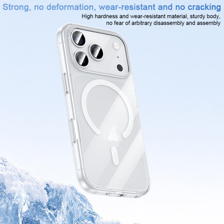 For iPhone 17 Pro Benks Ice Crystal Clear MagSafe Magnetic Phone Case(Transparent) by Benks