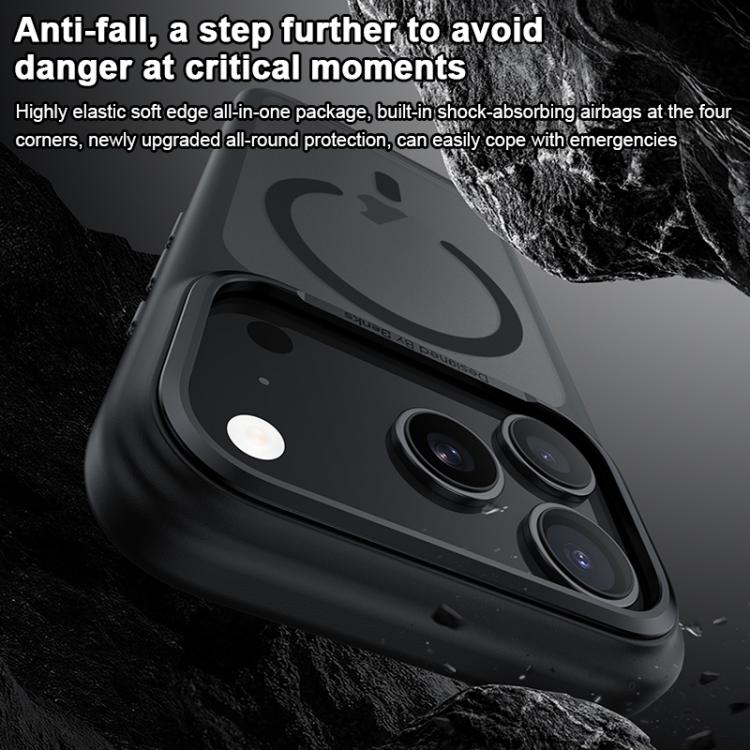 For iPhone 17 Pro Max Benks Skin Feel Series MagSafe Magnetic Shockproof Phone Case(Black) by Benks