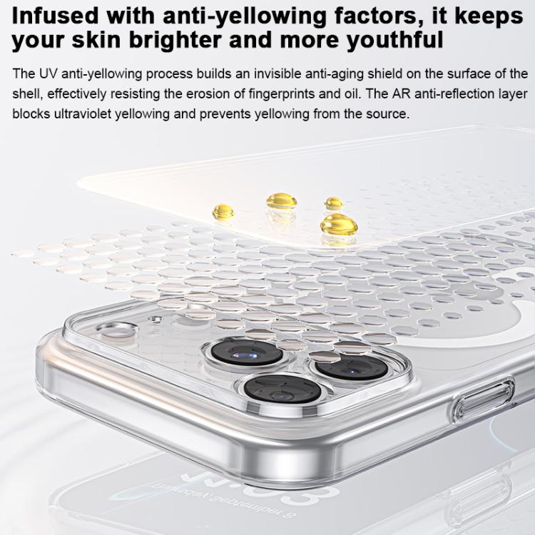 For iPhone Air Benks Zero Sense Ultra-Thin MagSafe Magnetic Phone Case(Transparent) by Benks