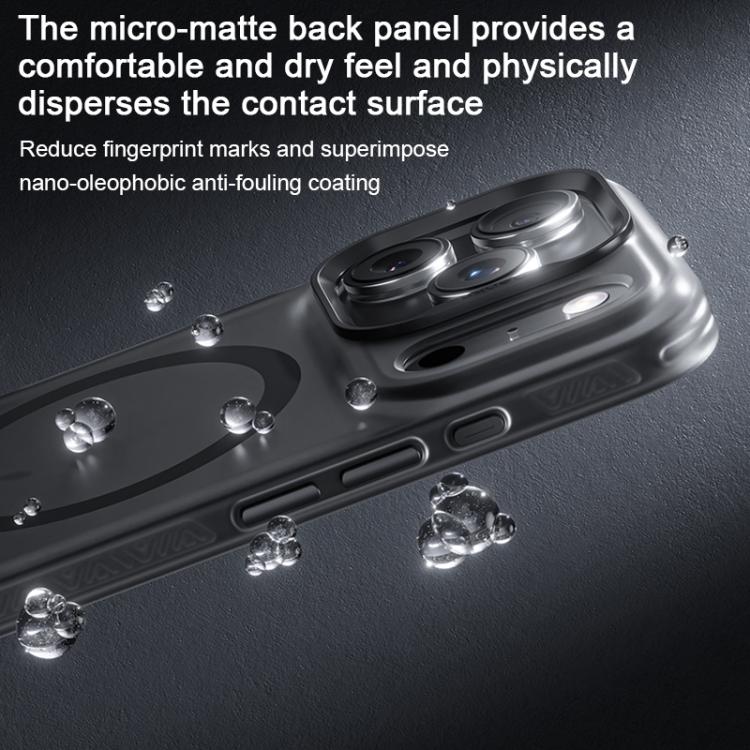 For iPhone 17 Pro Benks Frosted MagSafe Magnetic Shockproof Phone Case(Black) by Benks