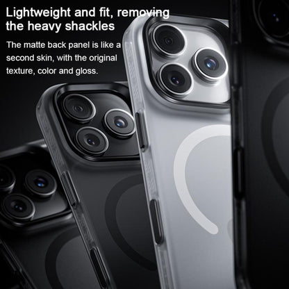 For iPhone 17 Pro Benks Frosted MagSafe Magnetic Shockproof Phone Case(White) by Benks