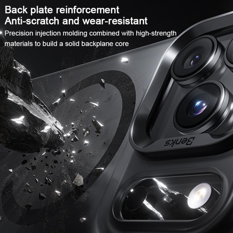 For iPhone 17 Benks Frosted MagSafe Magnetic Shockproof Phone Case(White) by Benks