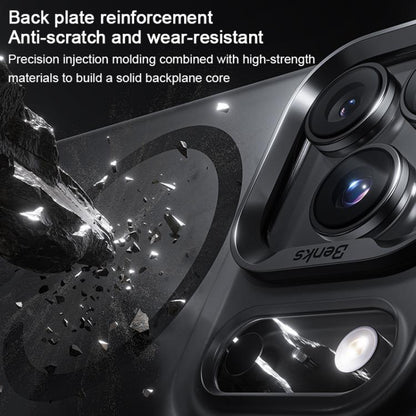 For iPhone 17 Pro Benks Frosted MagSafe Magnetic Shockproof Phone Case(White) by Benks