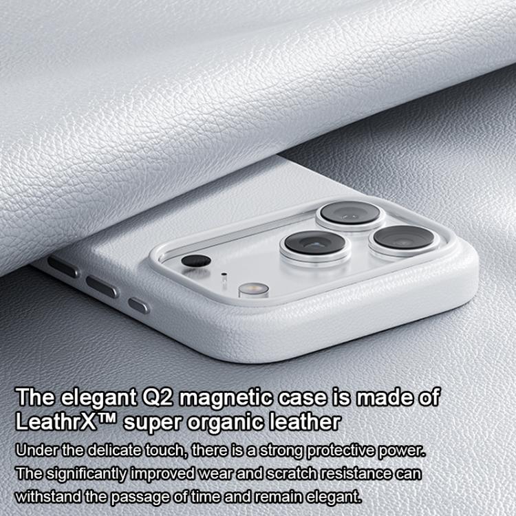For iPhone 17 Pro Max Benks Q2 Series Shockproof MagSafe Magnetic Phone Case(White) by Benks