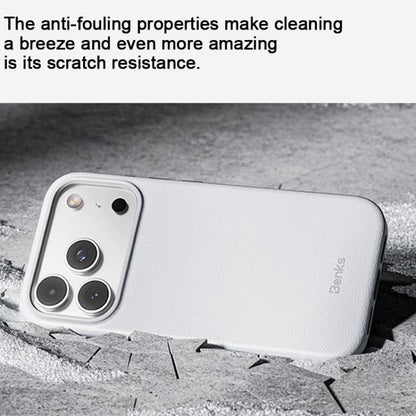 For iPhone 17 Pro Benks Q2 Series Shockproof MagSafe Magnetic Phone Case(White) by Benks