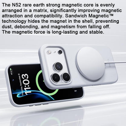 For iPhone 17 Pro Benks Q2 Series Shockproof MagSafe Magnetic Phone Case(White) by Benks