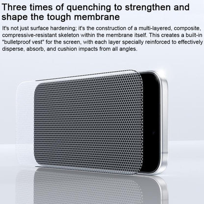 For iPhone Air Benks Zero Curve Edge HD Tempered Screen Protector by Benks