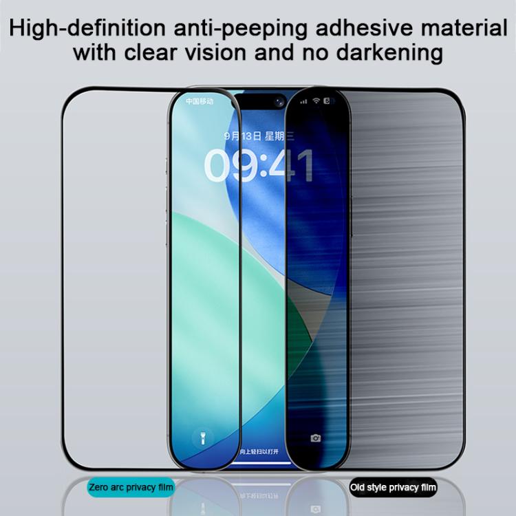 For iPhone Air Benks Zero Curve Edge Privacy Tempered Screen Protector by Benks