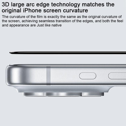 For iPhone Air Benks Zero Curve Edge Privacy Tempered Screen Protector by Benks
