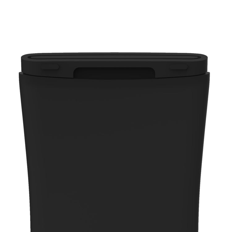 For Fitbit Versa 4 / Versa 3 / Sense 2 / Sense Silicone Watch Band, Size: L(Black) by bashfashion