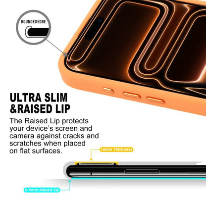 For iPhone 17 Pro GEBEI Jazz Series Skin Feel Frosted MagSafe Phone Case(Orange) by GEBEI