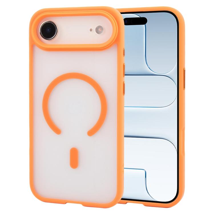For iPhone Air GEBEI Jazz Series Skin Feel Frosted MagSafe Phone Case(Orange) by GEBEI