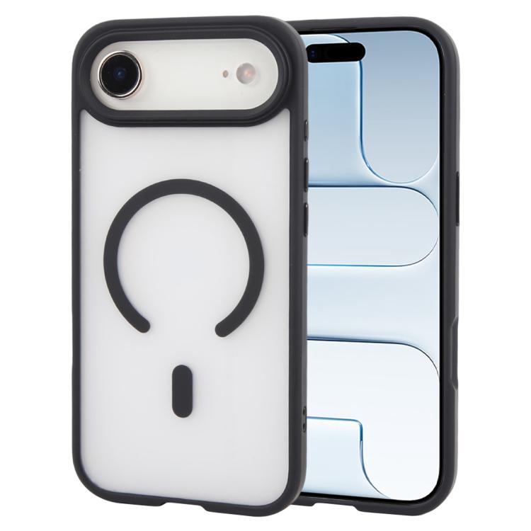 For iPhone Air GEBEI Jazz Series Skin Feel Frosted MagSafe Phone Case(Black) by GEBEI