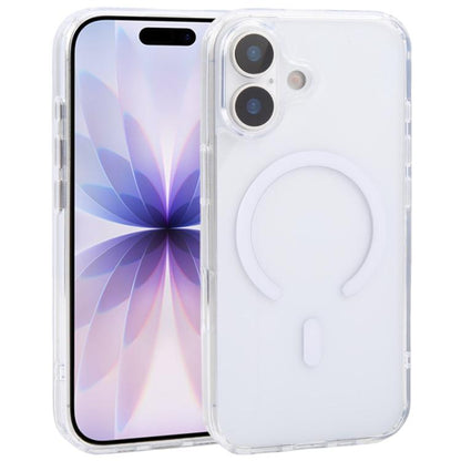 For iPhone 17 GEBEI Jazz Series MagSafe Clear Acrylic Phone Case(Transparent) by GEBEI