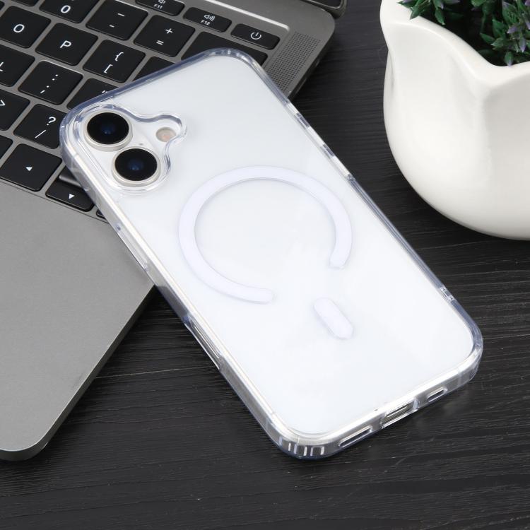 For iPhone 17 GEBEI Jazz Series MagSafe Clear Acrylic Phone Case(Transparent) by GEBEI